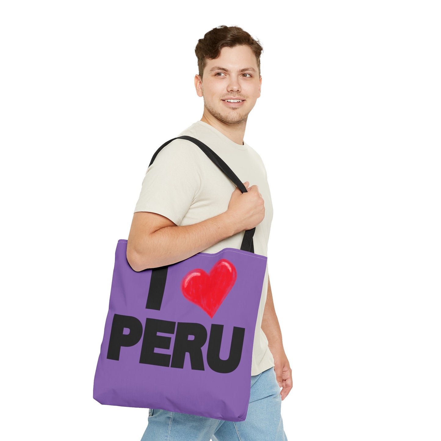 Peruvian Tote Bag "I Love Peru"