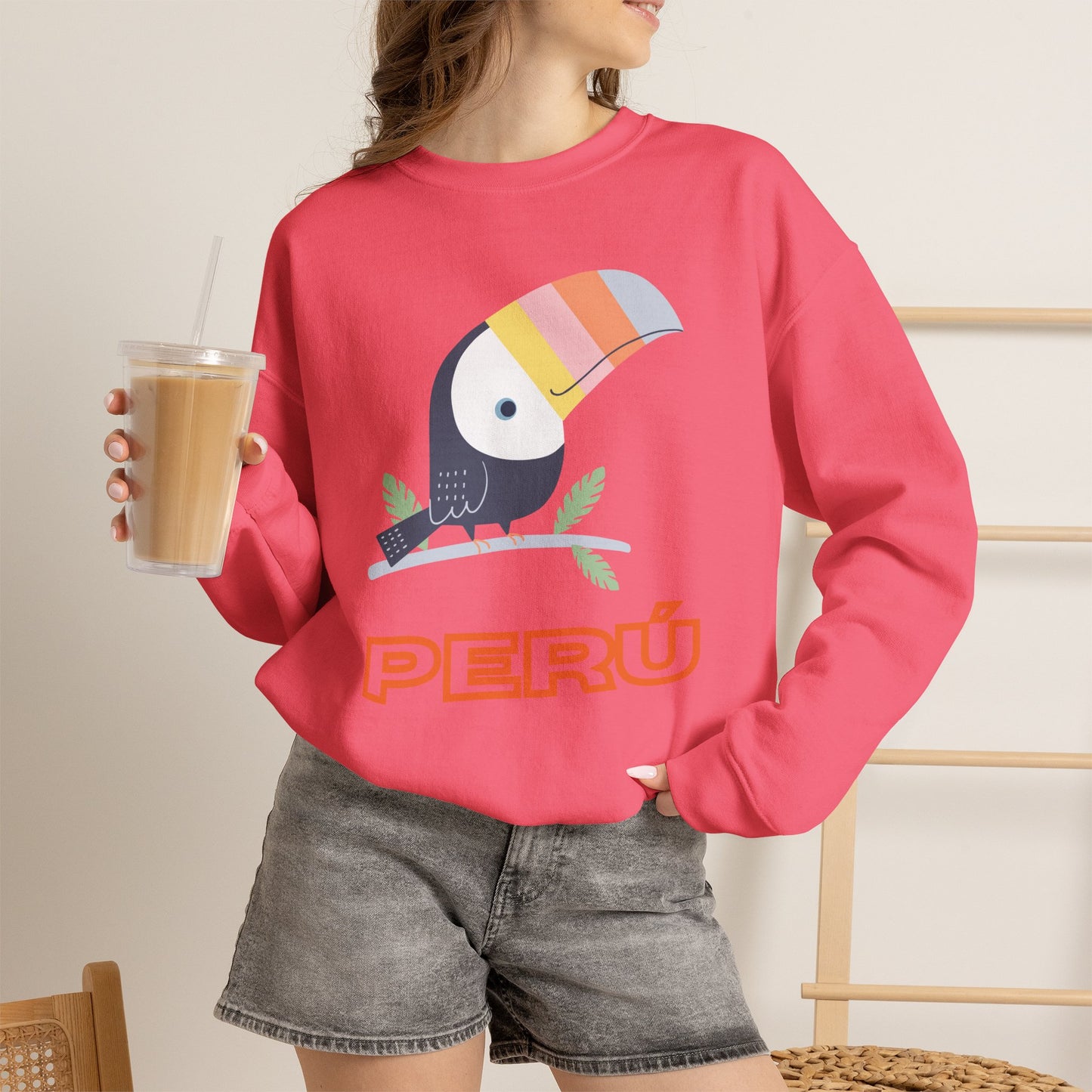 Best Peruvian Unisex Sweatshirt "Tropical Peru"