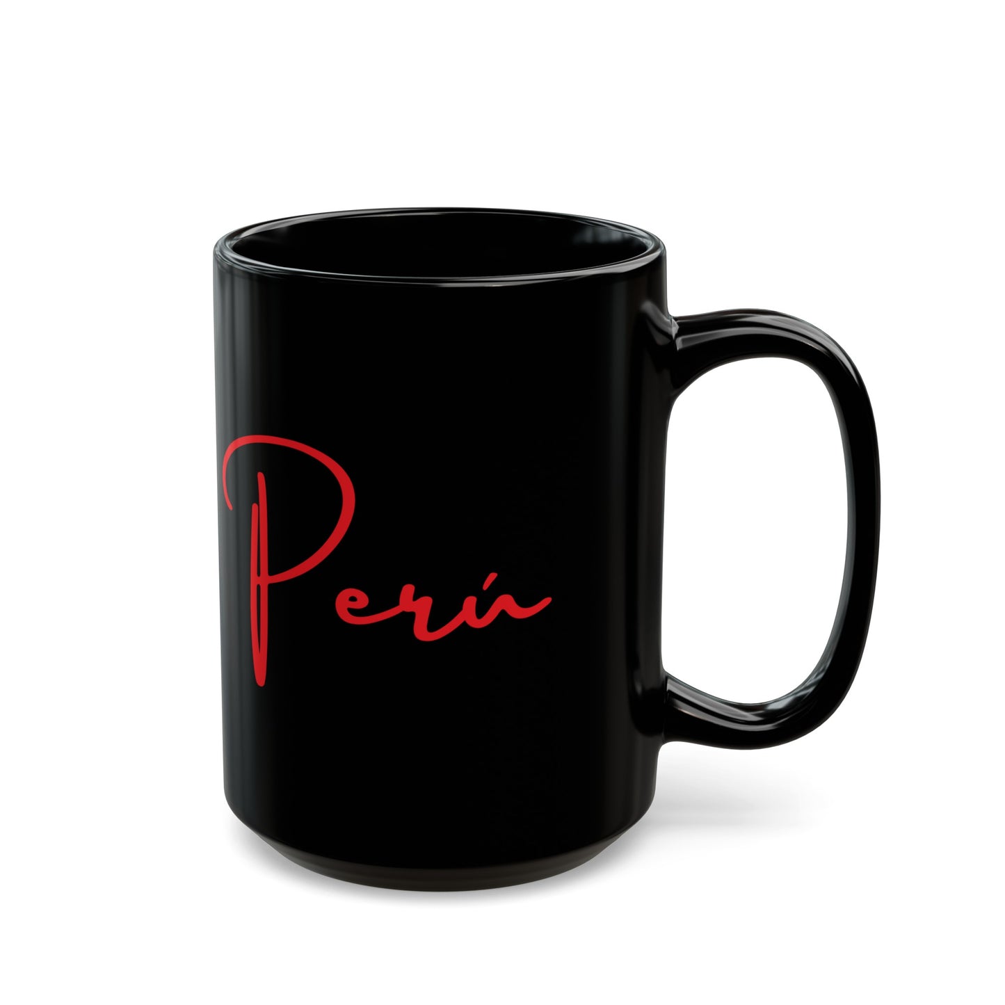 Best Peruvian Coffee Black Mug (11oz, 15oz) "Peru"