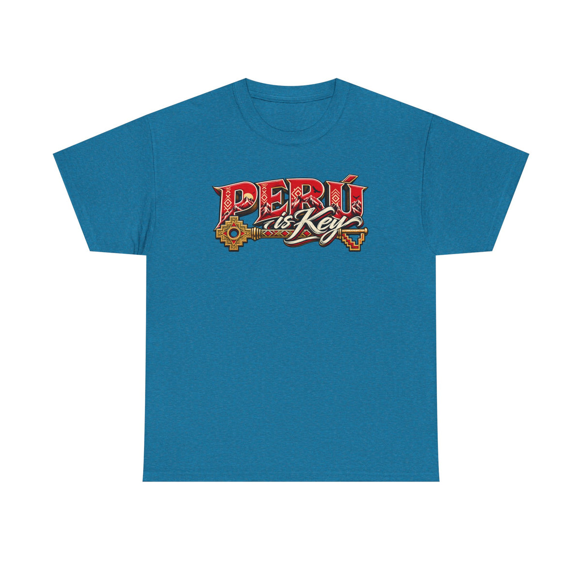 Best Peru is Key T-Shirt - Andes Sun & Condor Peruvian Tee