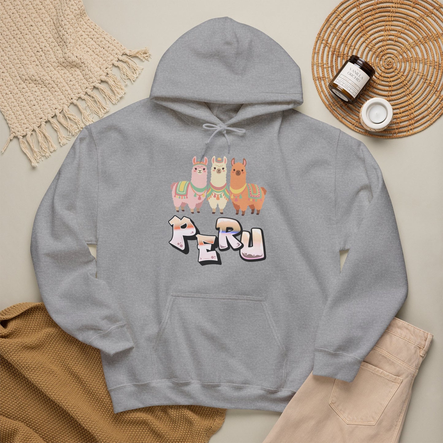 Best Peru Three Llamas Hoodie - Peruvian Pullover