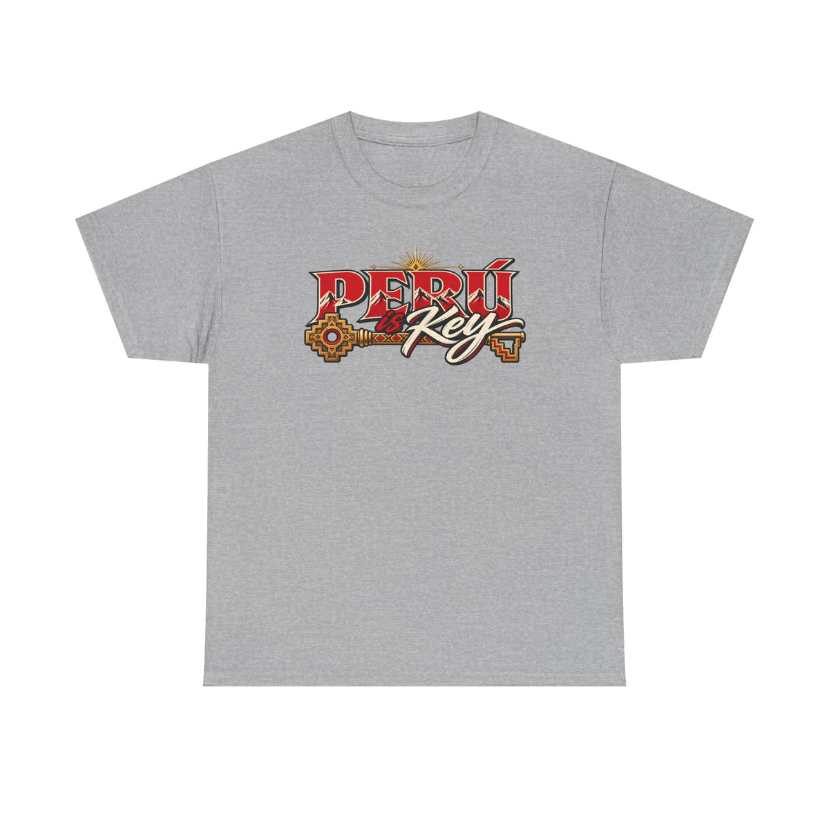Best Peru is Key T-Shirt - Golden Sun Andes Peruvian Tee