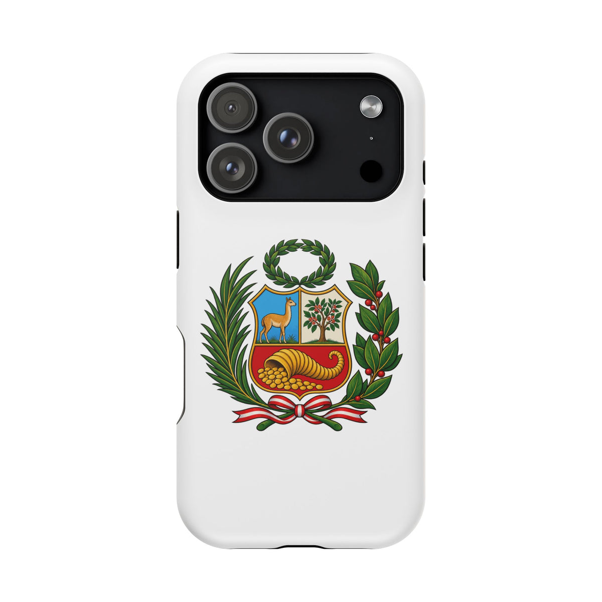 Best Peru Coat of Arms Phone Case - Escudo Nacional Gift