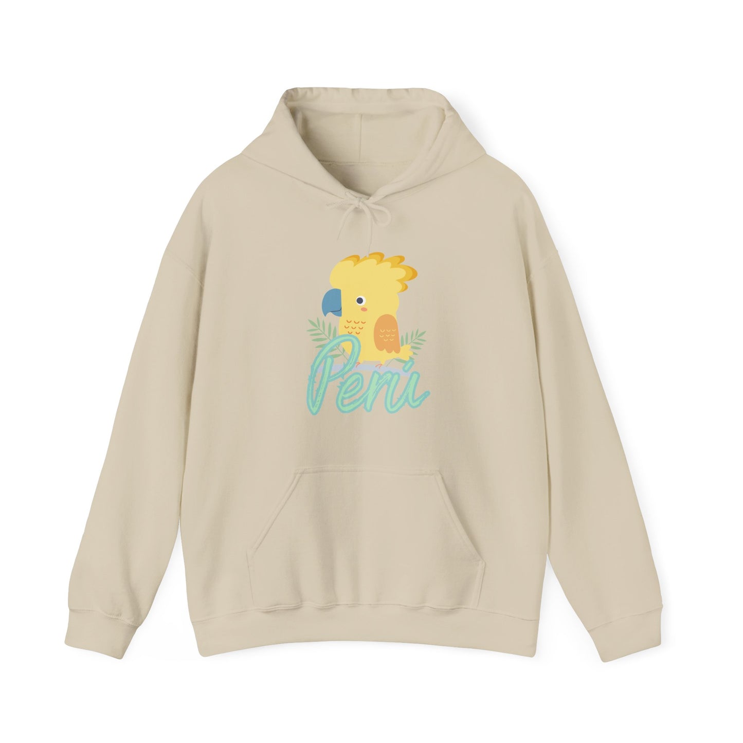 Best Peruvian Unisex Hoodie "Peru Cockatoo"