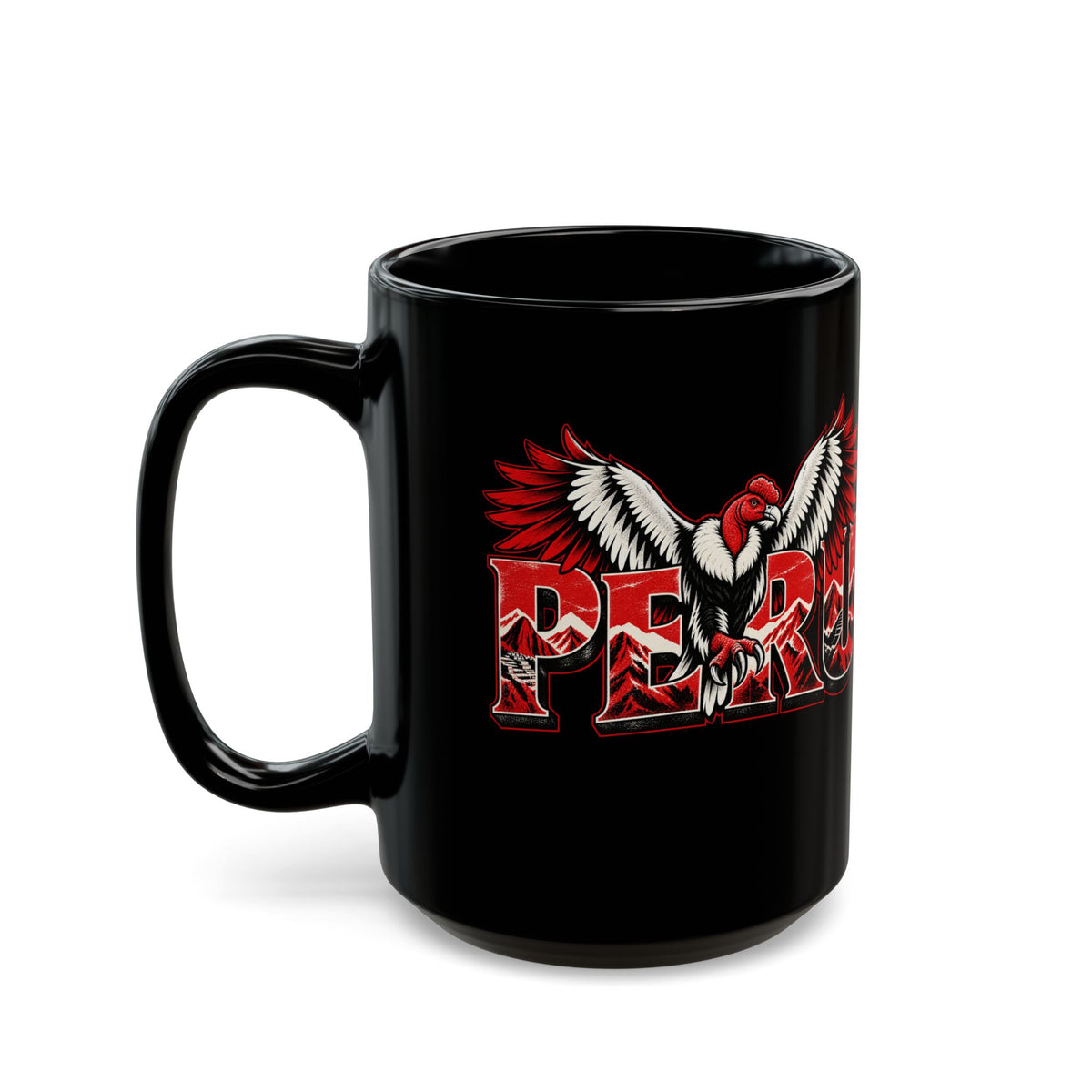 Best Peruvian Black Coffee Mug "Peru Condor"