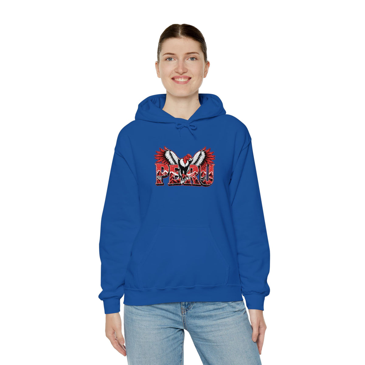 Best Peru Condor Embroidered Hoodie in USA
