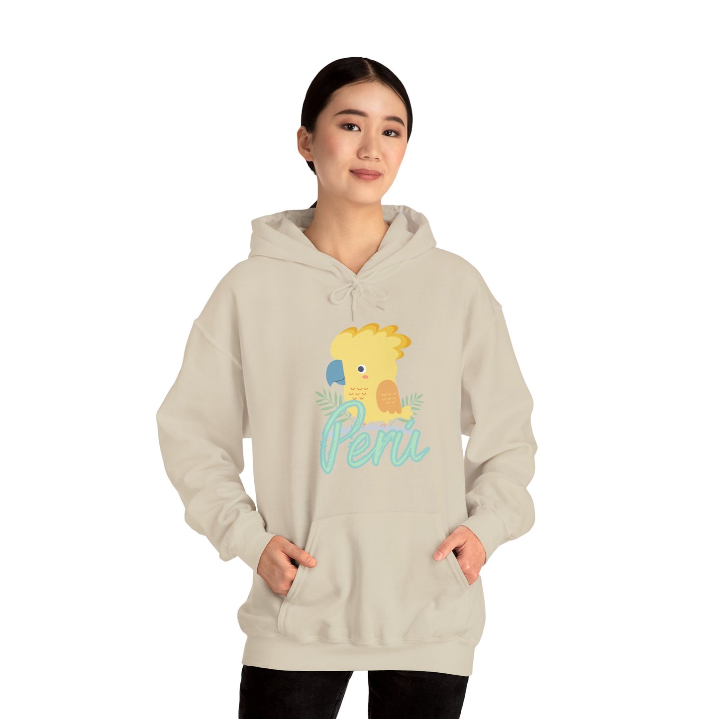 Best Peruvian Unisex Hoodie "Peru Cockatoo"