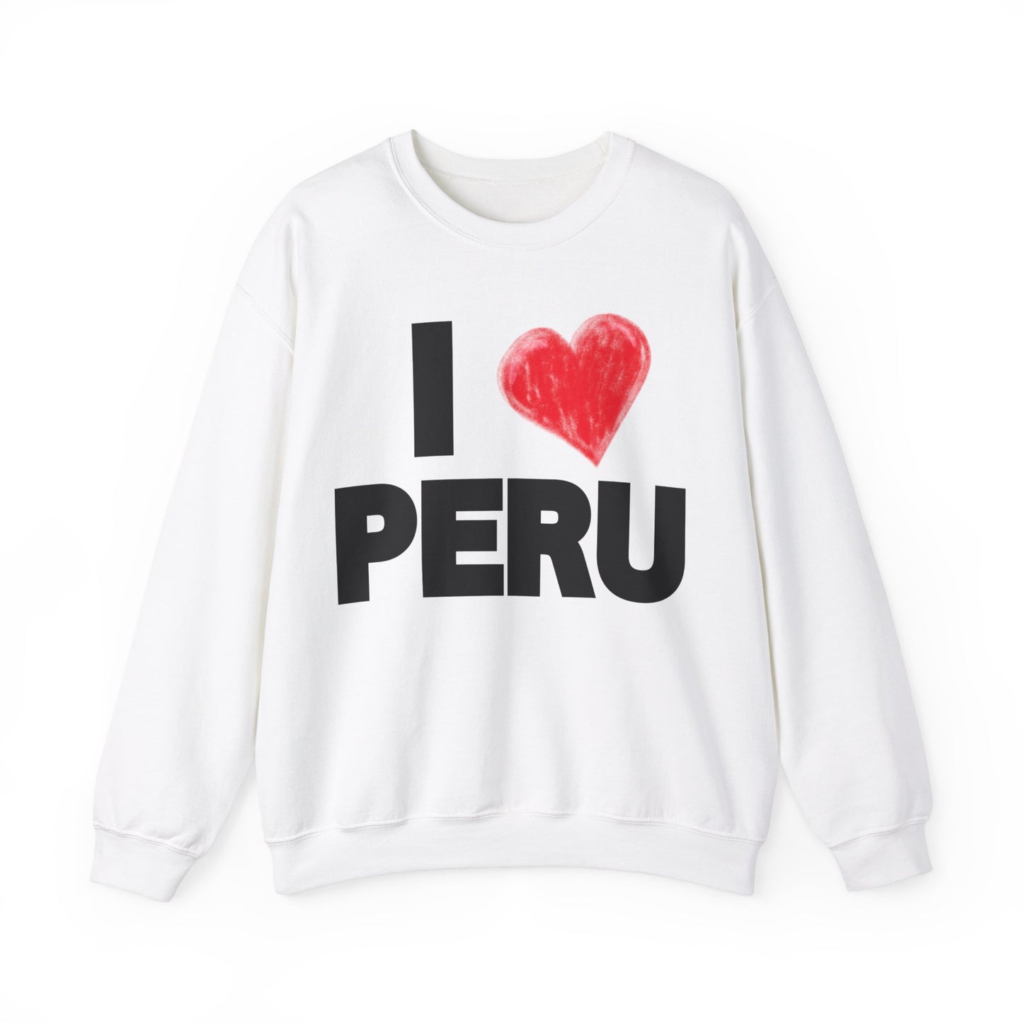 Best Unisex Sweatshirt Peruvian Inspired "I Love Peru"