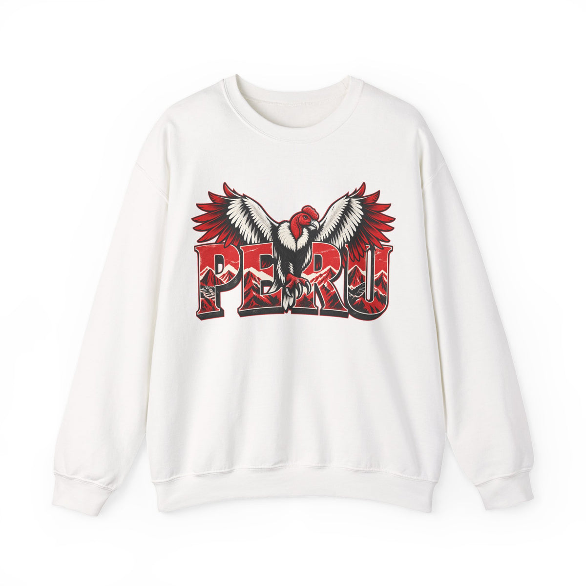 Best Peru Condor Sweatshirt - Andes Mountains Crewneck Gift