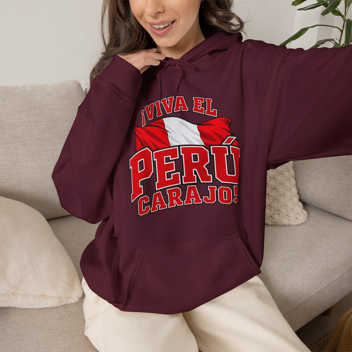 Best Viva el Perú Carajo Hoodie - Peru Flag Pride Gift