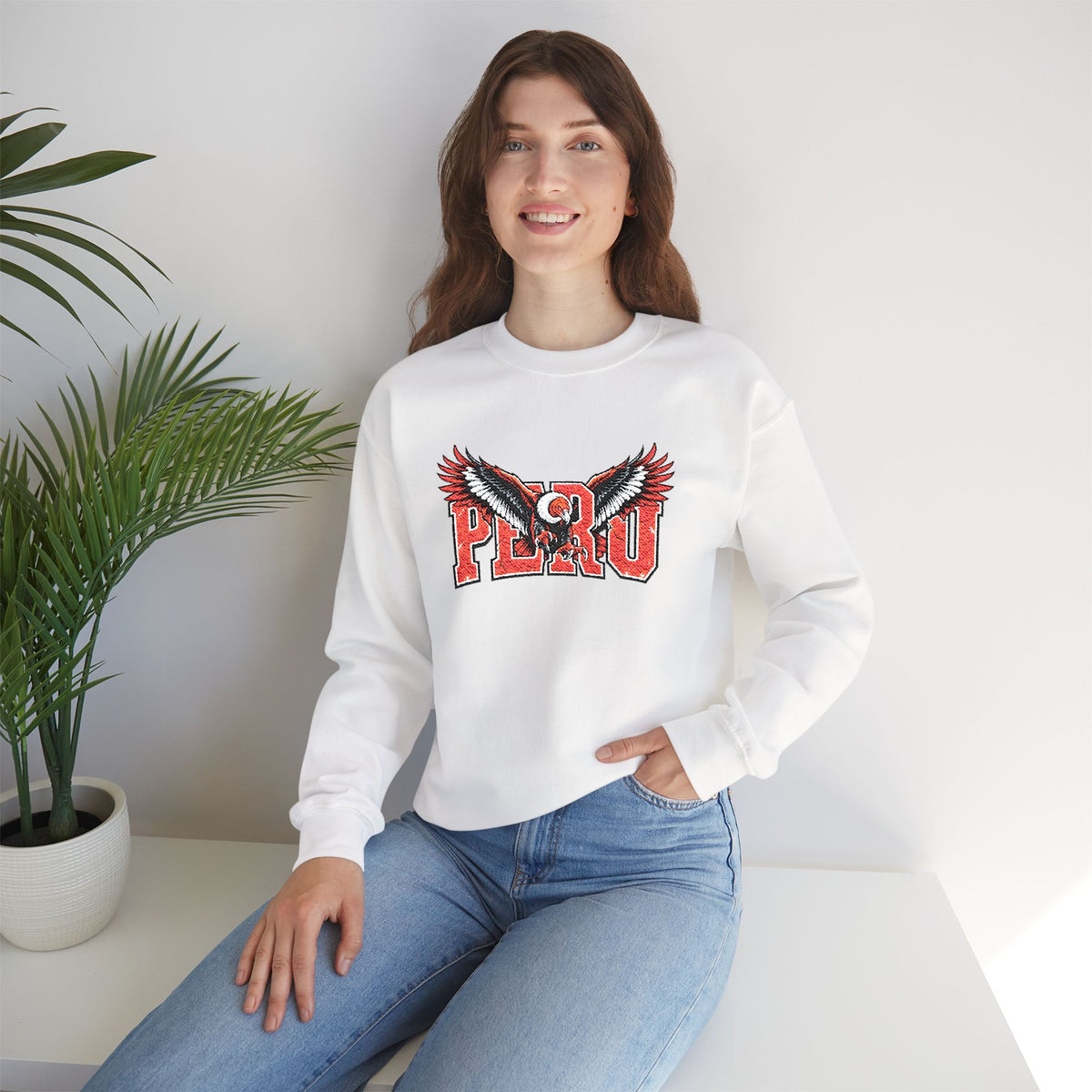 Best Peru Condor Embroidered Sweatshirt USA