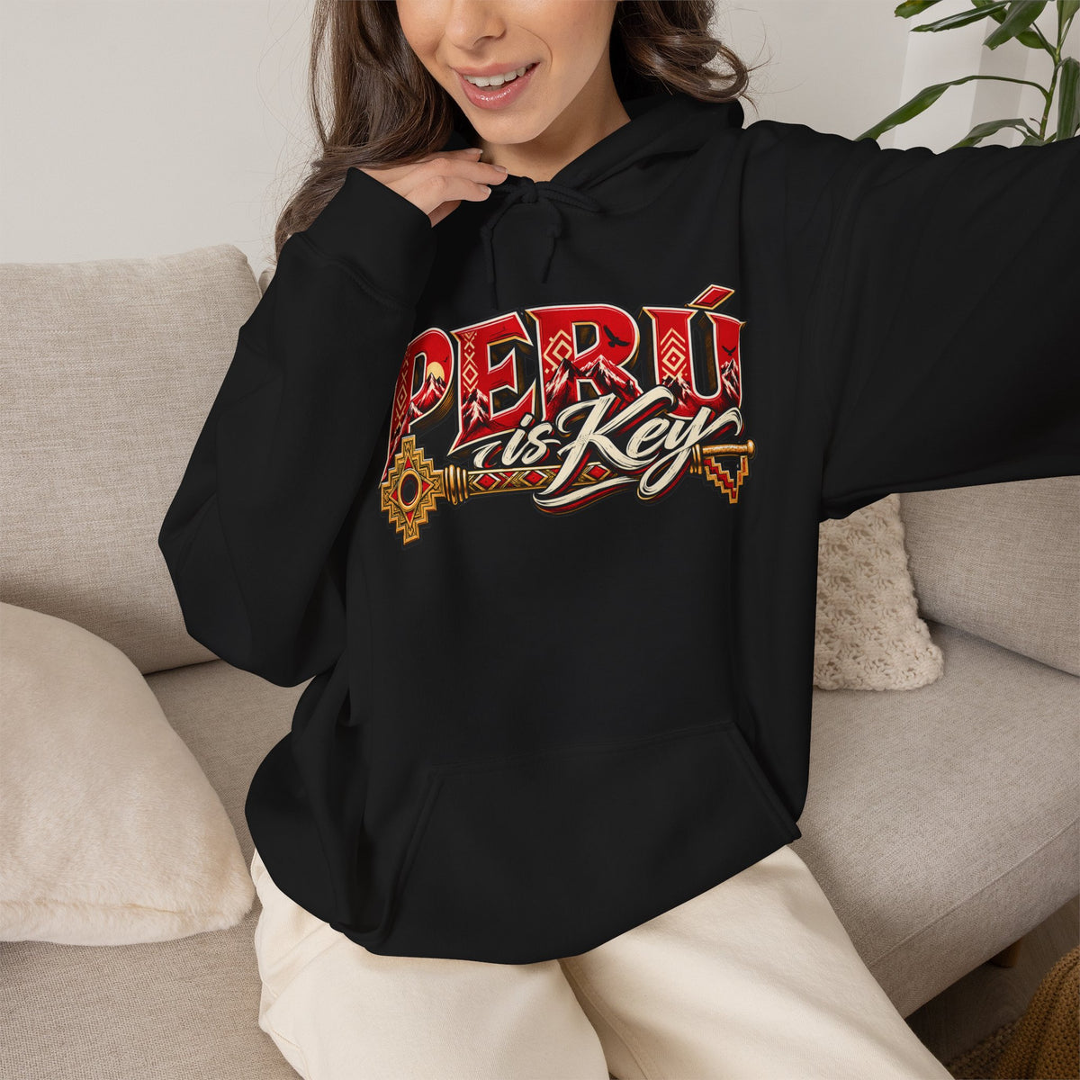 Best Peru is Key Hoodie - Andes & Chakana Peruvian Gift