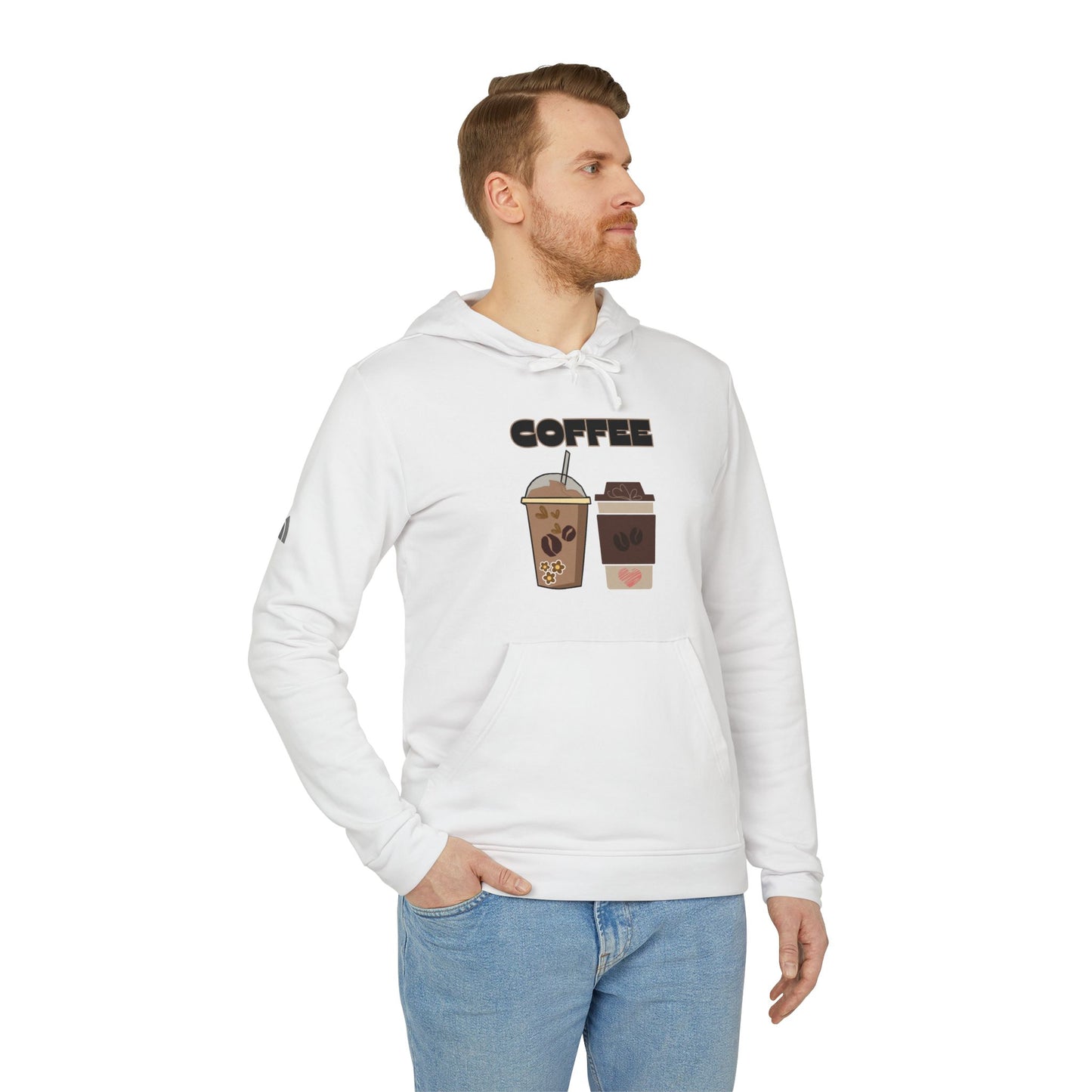 Best Customized adidas Unisex Fleece Coffee Hoodie For Coffee Addicts