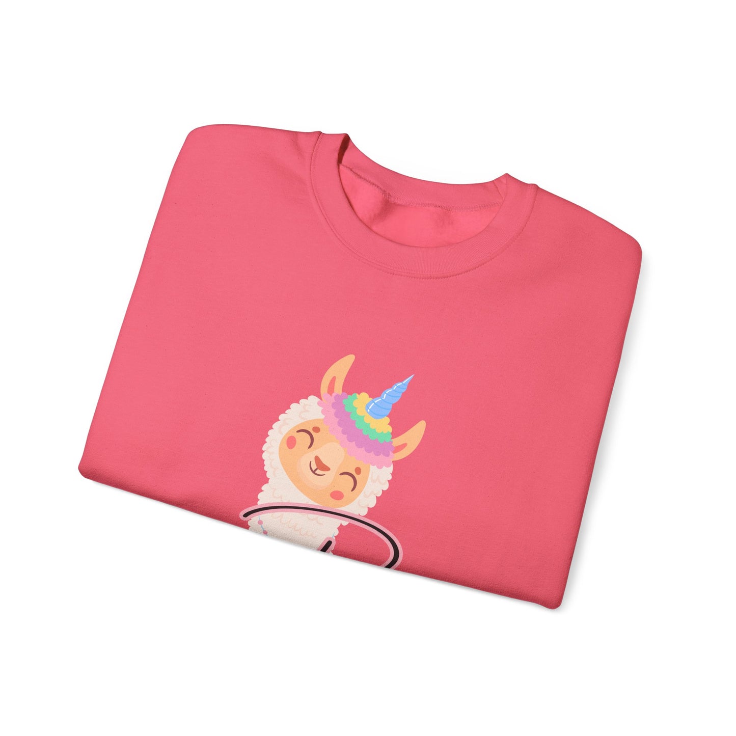 Best Peruvian Unisex Sweatshirt "Llama Unicorn"