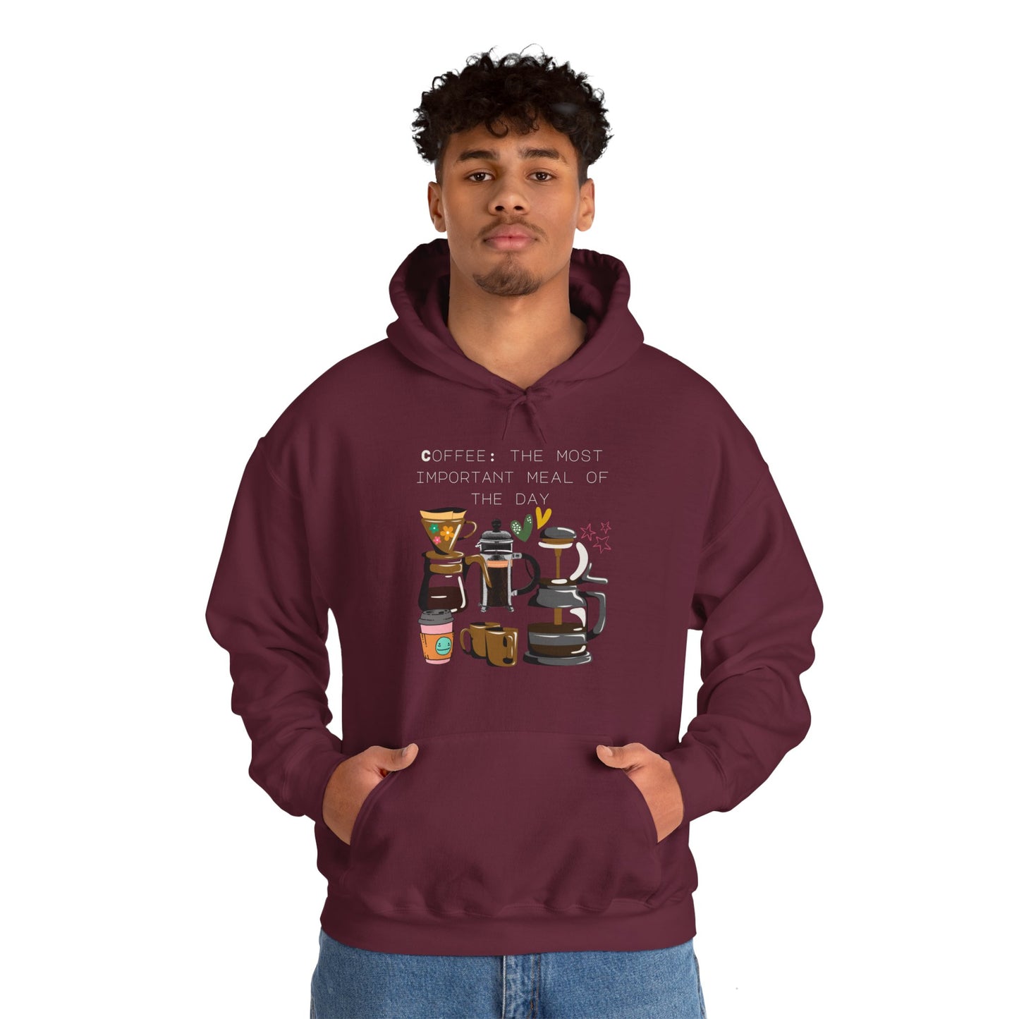 Best Unisex Hoodie "Coffee: the most important meal of the day"