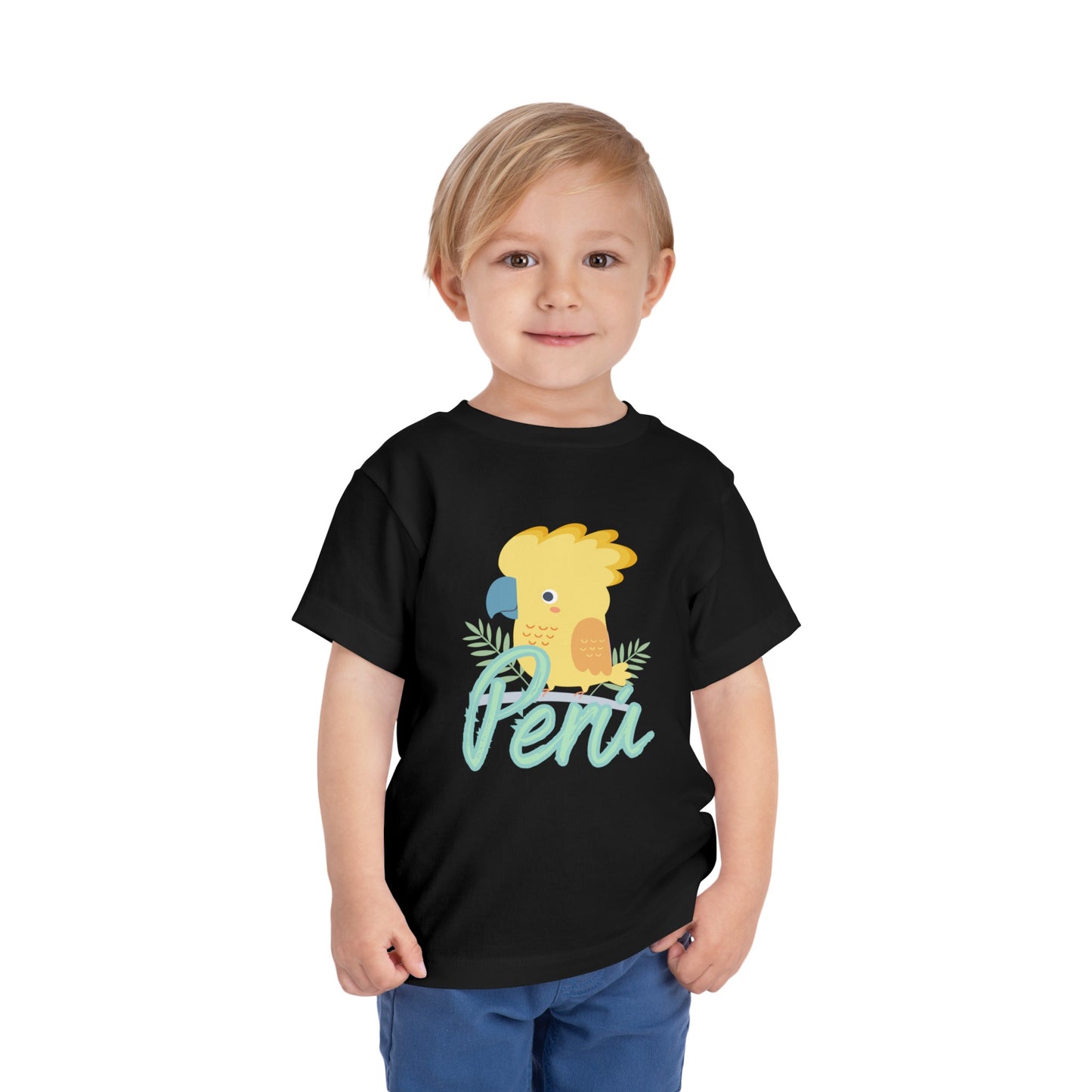 Best PeruvianToddler Short Sleeve Tee "Peru Jungle"