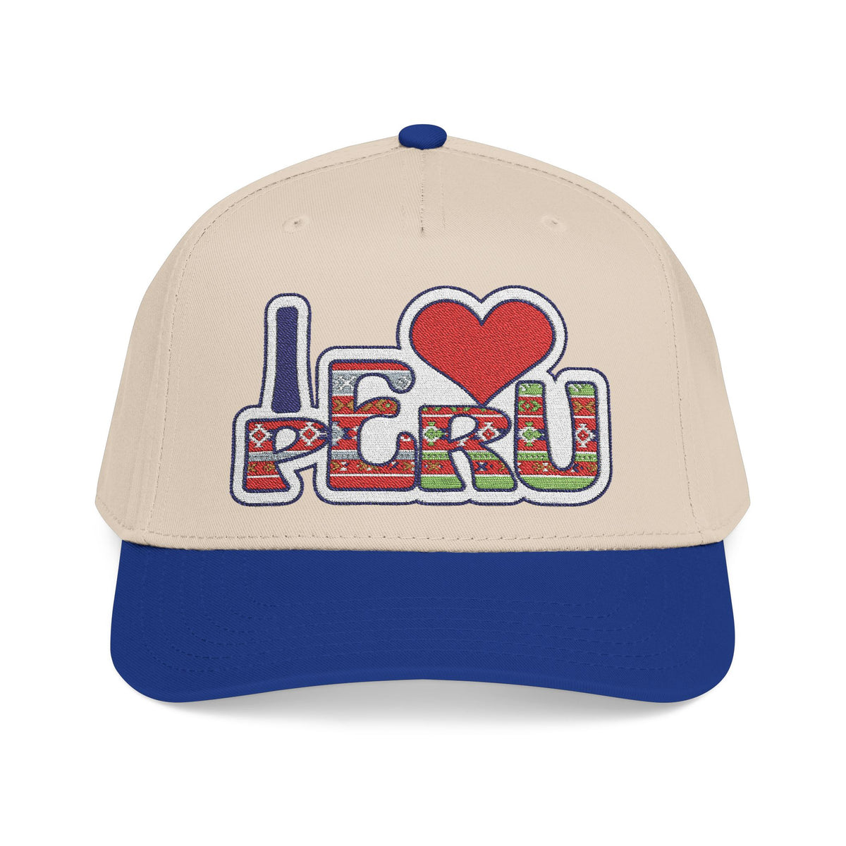 Best I Love Peru Hat - Embroidered Andean Textile Cap