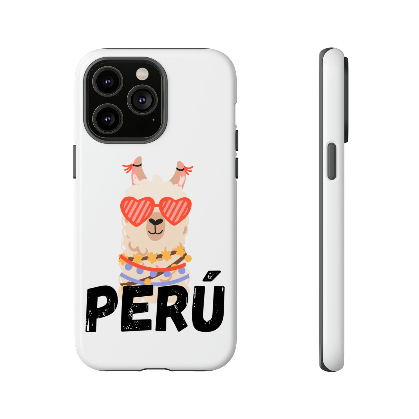 Tough iPhone  Cases "Peruvian Llama"