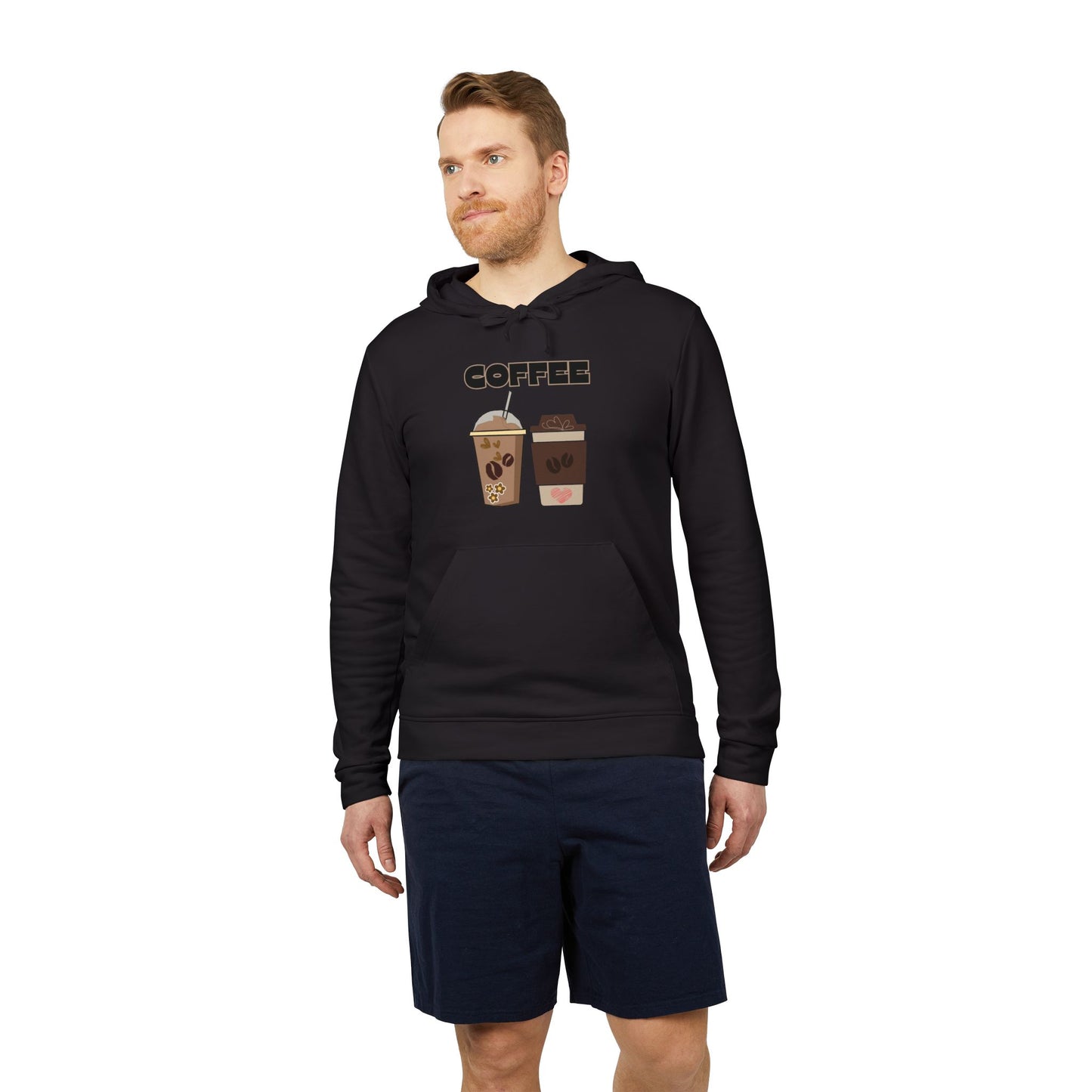 Best Customized adidas Unisex Fleece Coffee Hoodie For Coffee Addicts