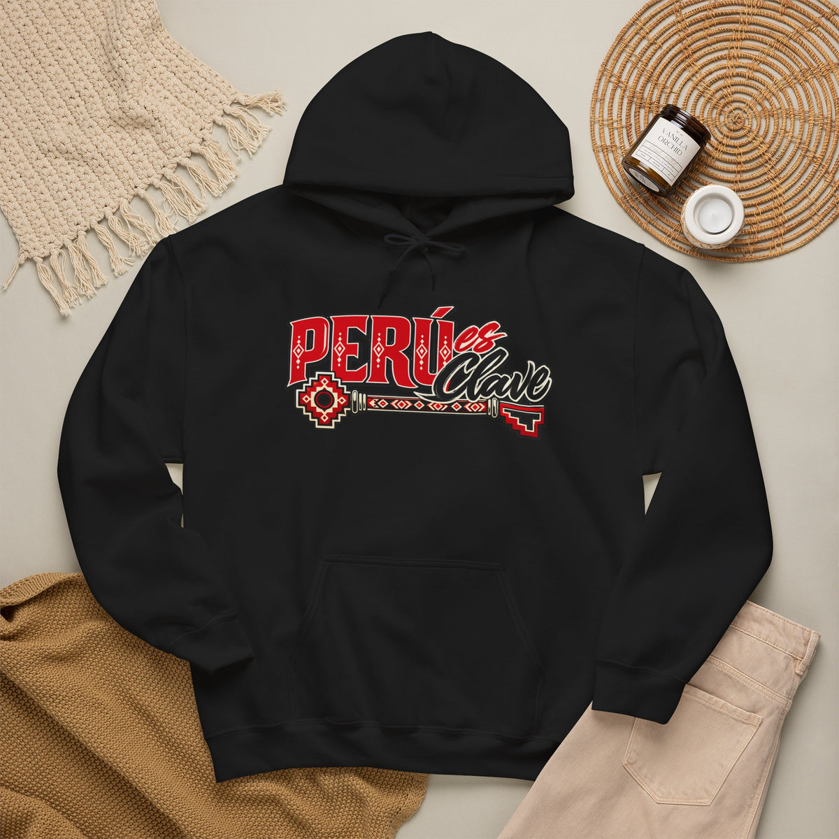 Best Perú es Clave Hoodie - Chakana Key Peruvian Gift