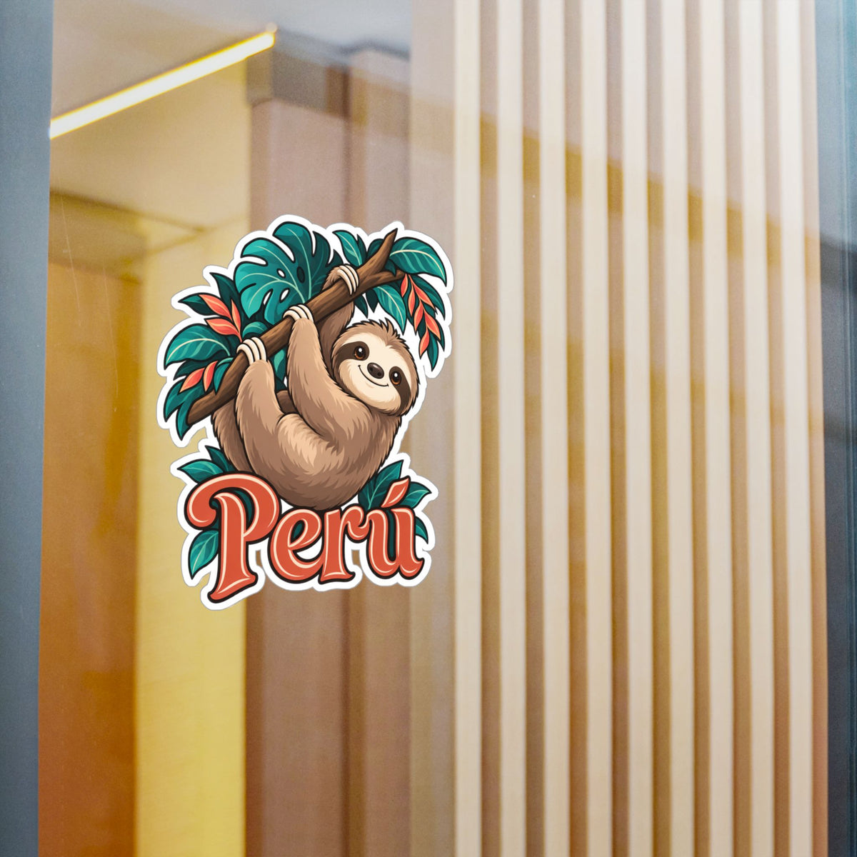 Best Peru Sloth Sticker - Cute Amazon Perezoso Vinyl Decal