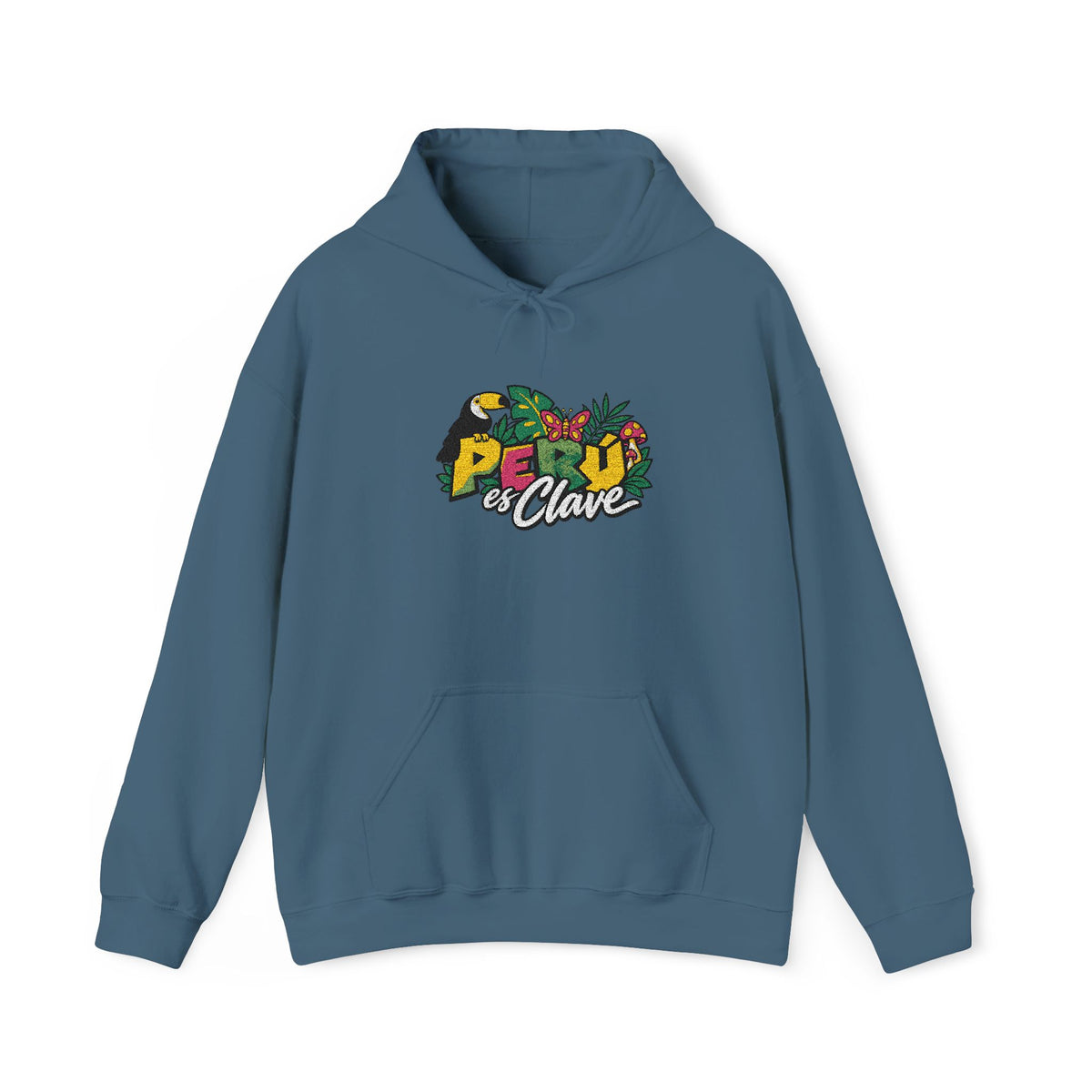 Best Perú es Clave Embroidered Hoodie - Amazon Toucan Gift