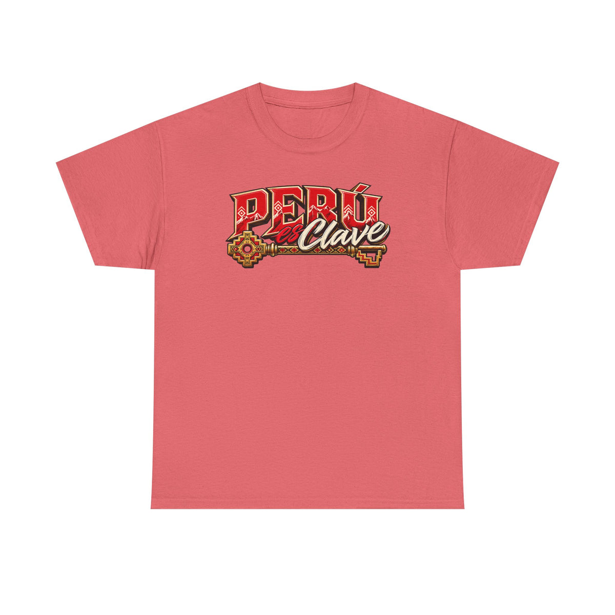 Best Perú es Clave T-Shirt - Gold Key & Andes Peruvian Tee