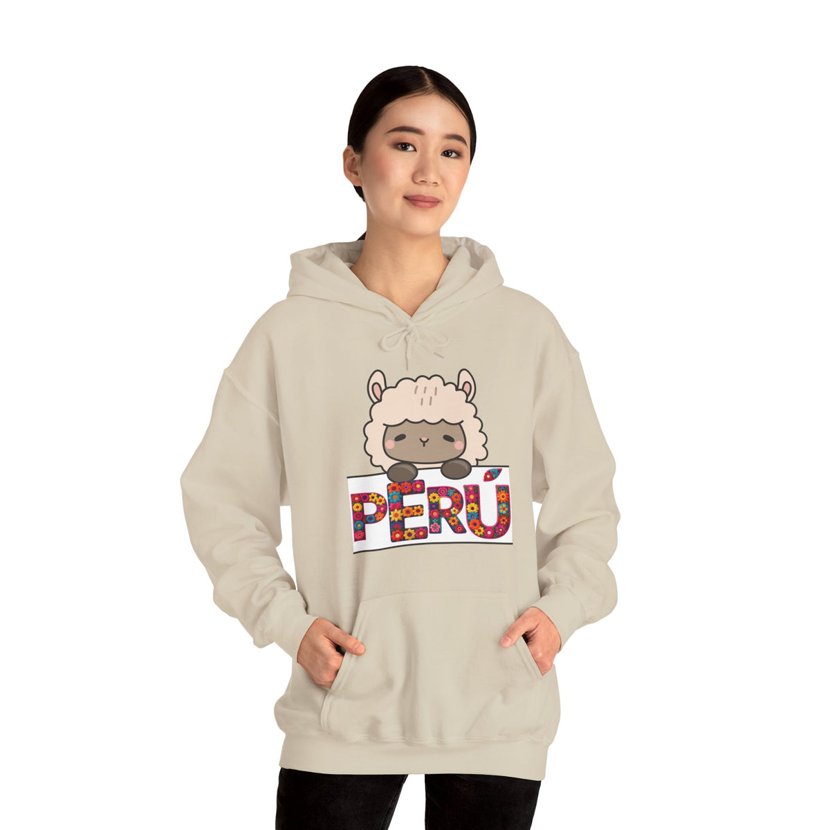 Best Peru Cute Llama Hoodie - Peruvian Pullover