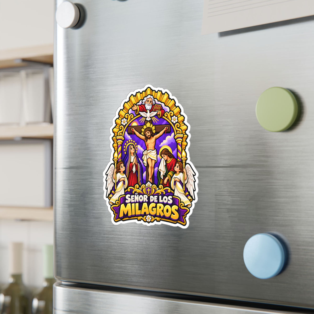 Best Señor de los Milagros Sticker - Mes Morado Decal Gift