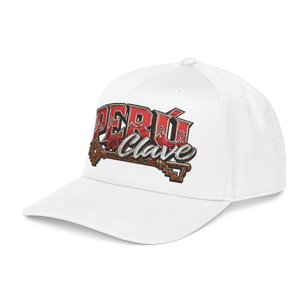Best Peru Es Clave Embroidered Cap USA