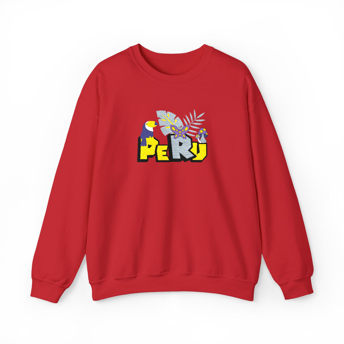 Best Peru Jungle Embroidered Sweatshirt USA