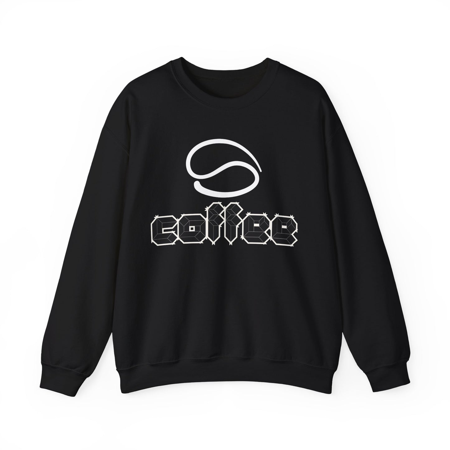 🔴☕ Bold Coffee Sweatshirt USA | Eco-Friendly Unisex Coffee Sweater