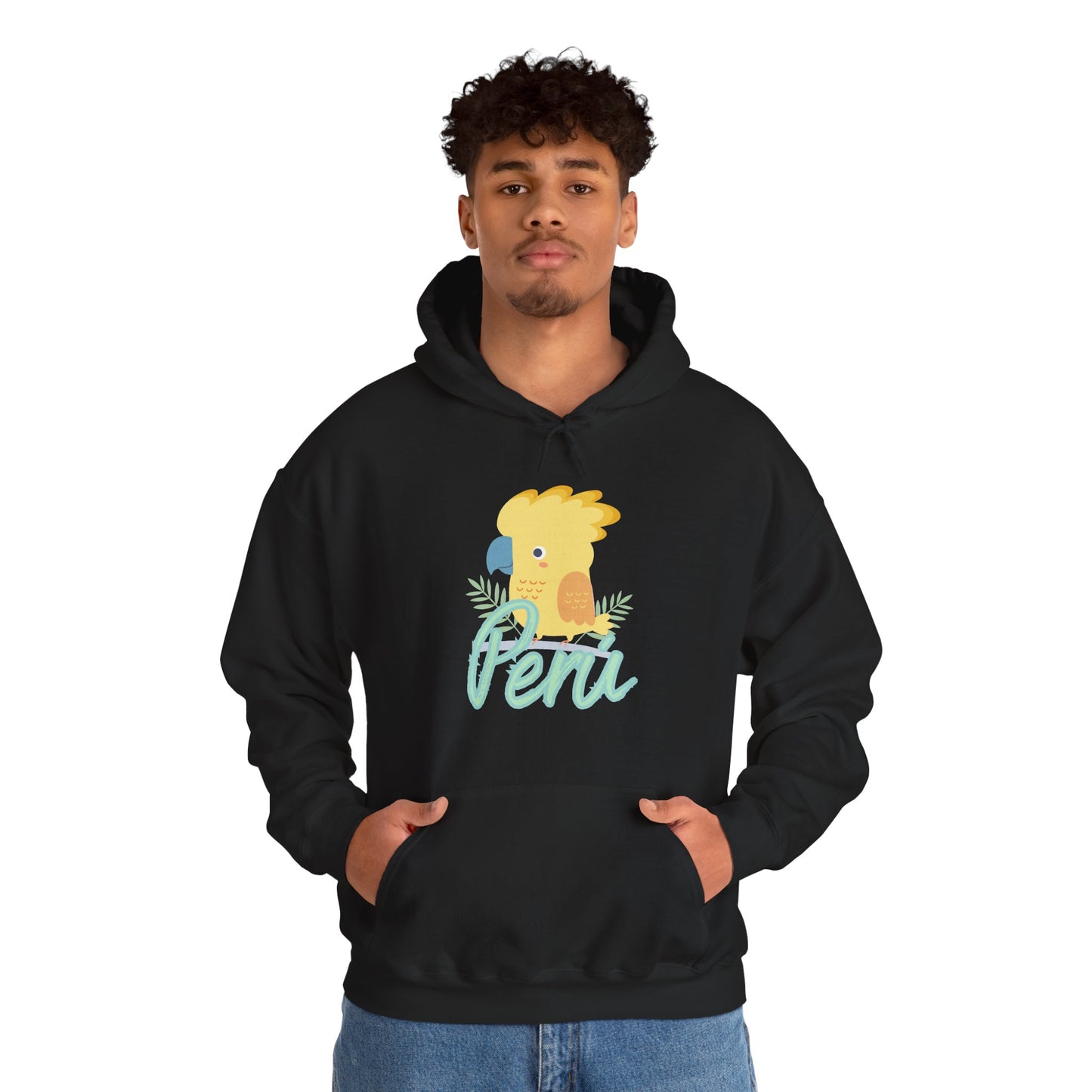 Best Peruvian Unisex Hoodie "Peru Cockatoo"