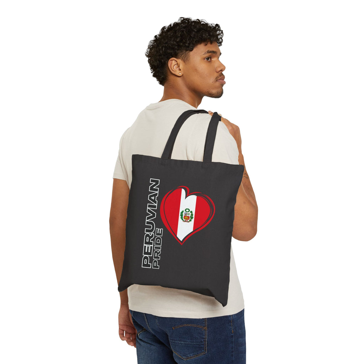 Best Peruvian Canvas Tote Bag "Peru Pride"