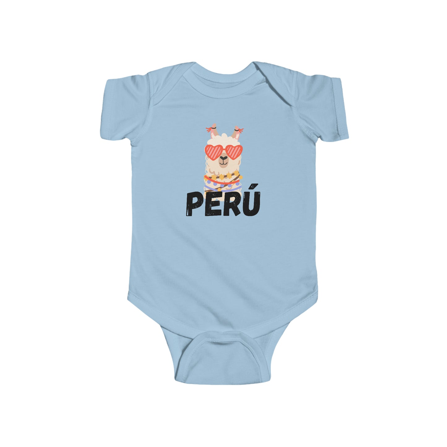 Best Peruvian Infant Bodysuit "Peru Llama"