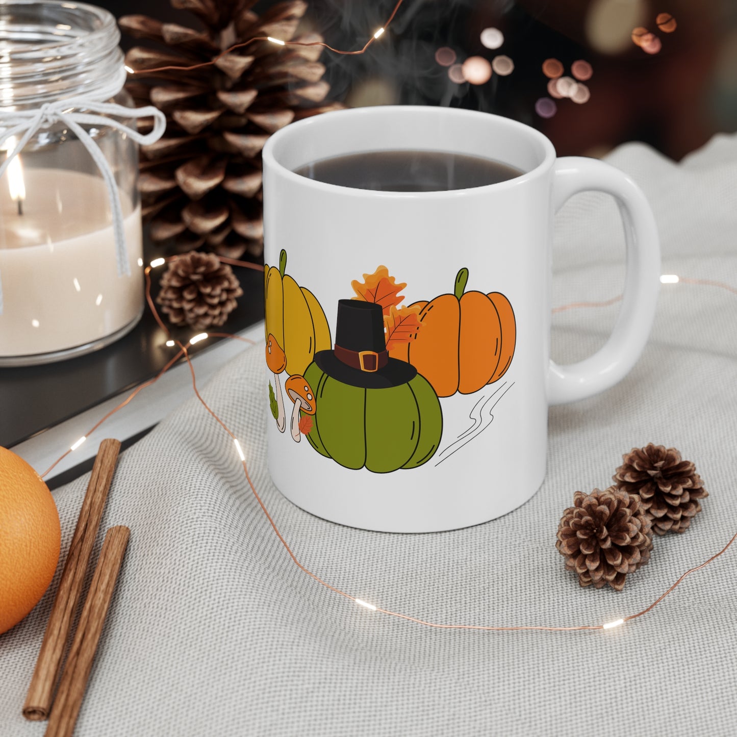 Thanksgiving Ceramic Mug 11oz