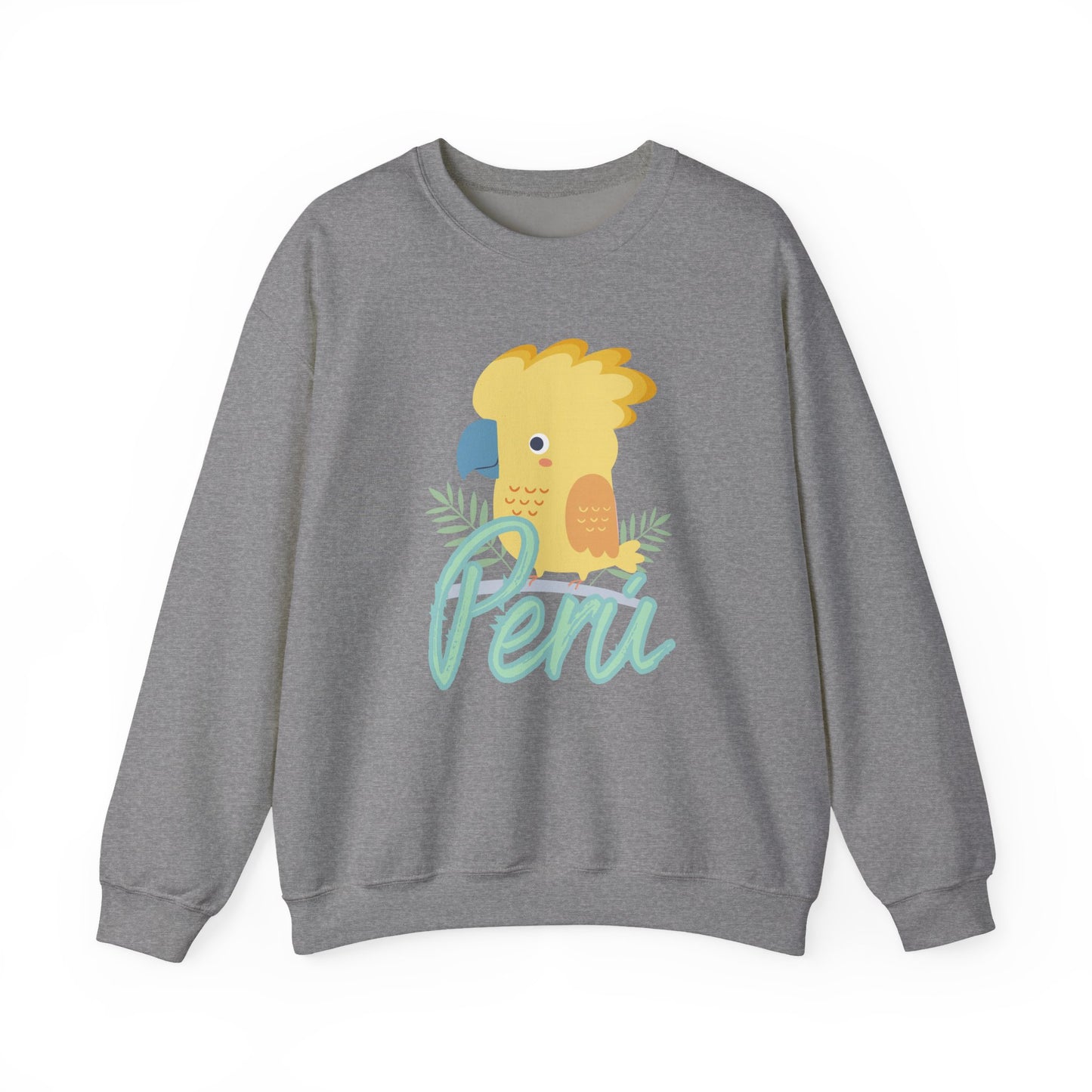 Best Peruvian Unisex Sweatshirt "Gallito de las Rocas"
