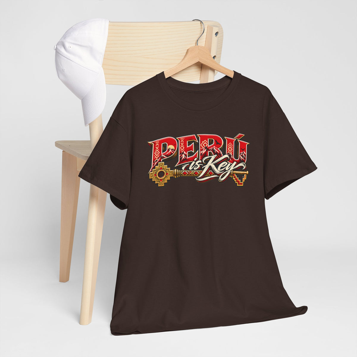 Best Peru is Key T-Shirt - Andes Sun & Condor Peruvian Tee