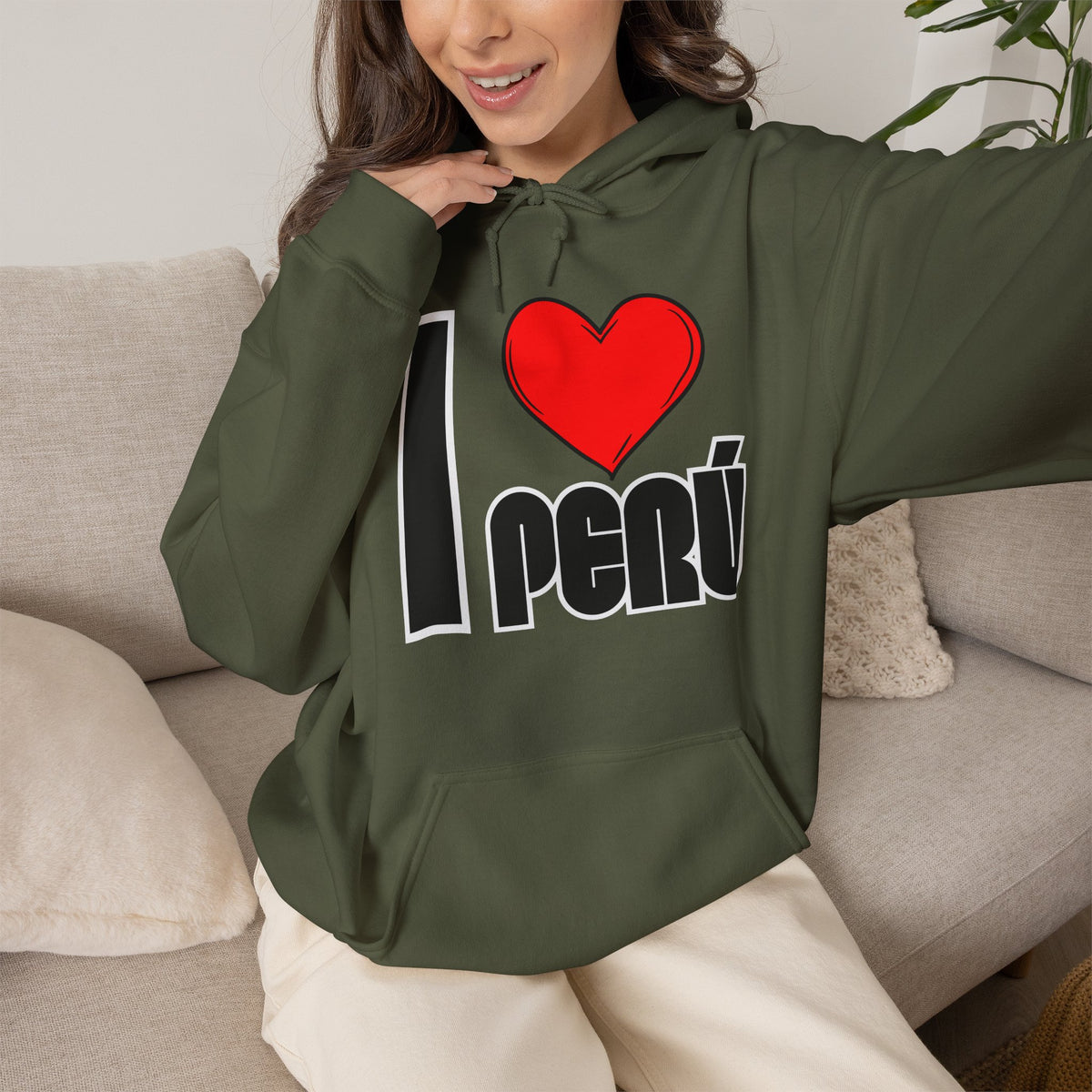 Best I Love Peru Hoodie - Cozy Peruvian Pride Gift, Unisex