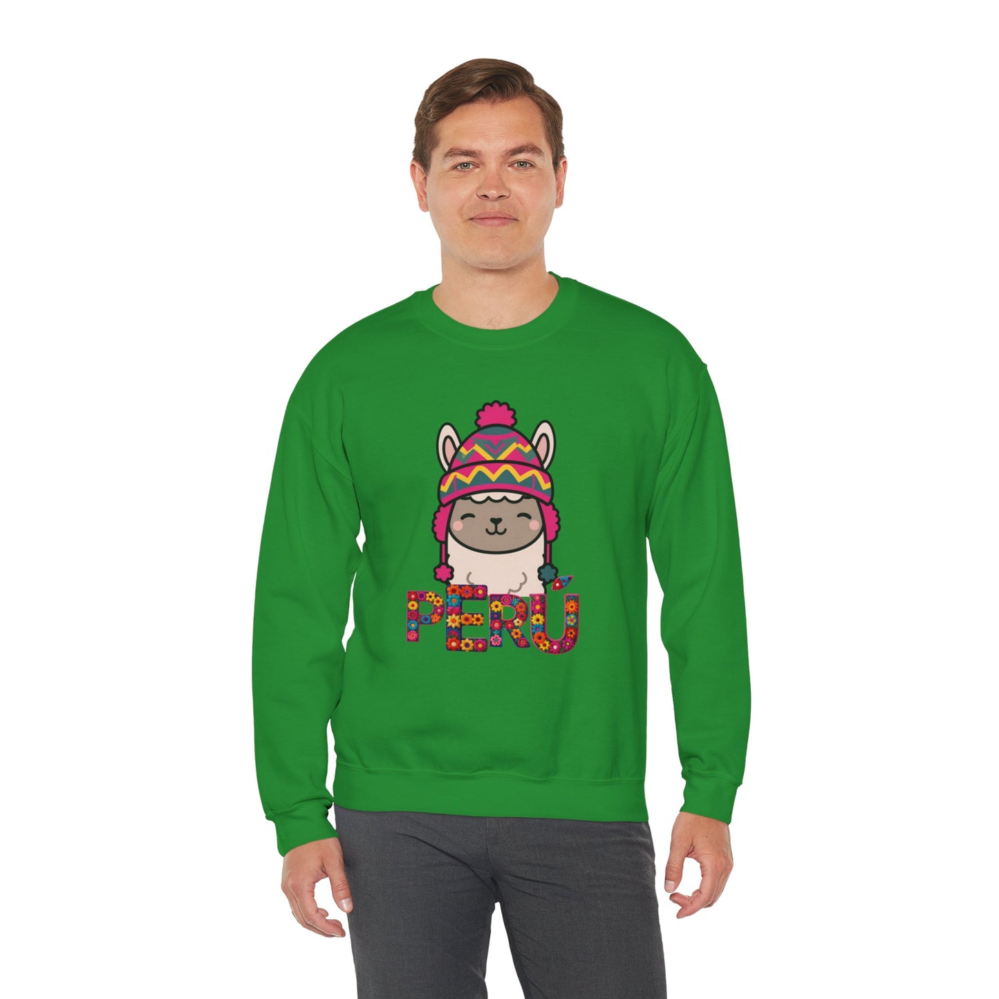 Best Peru Llama Chullo Sweatshirt - Cute Peruvian Tee