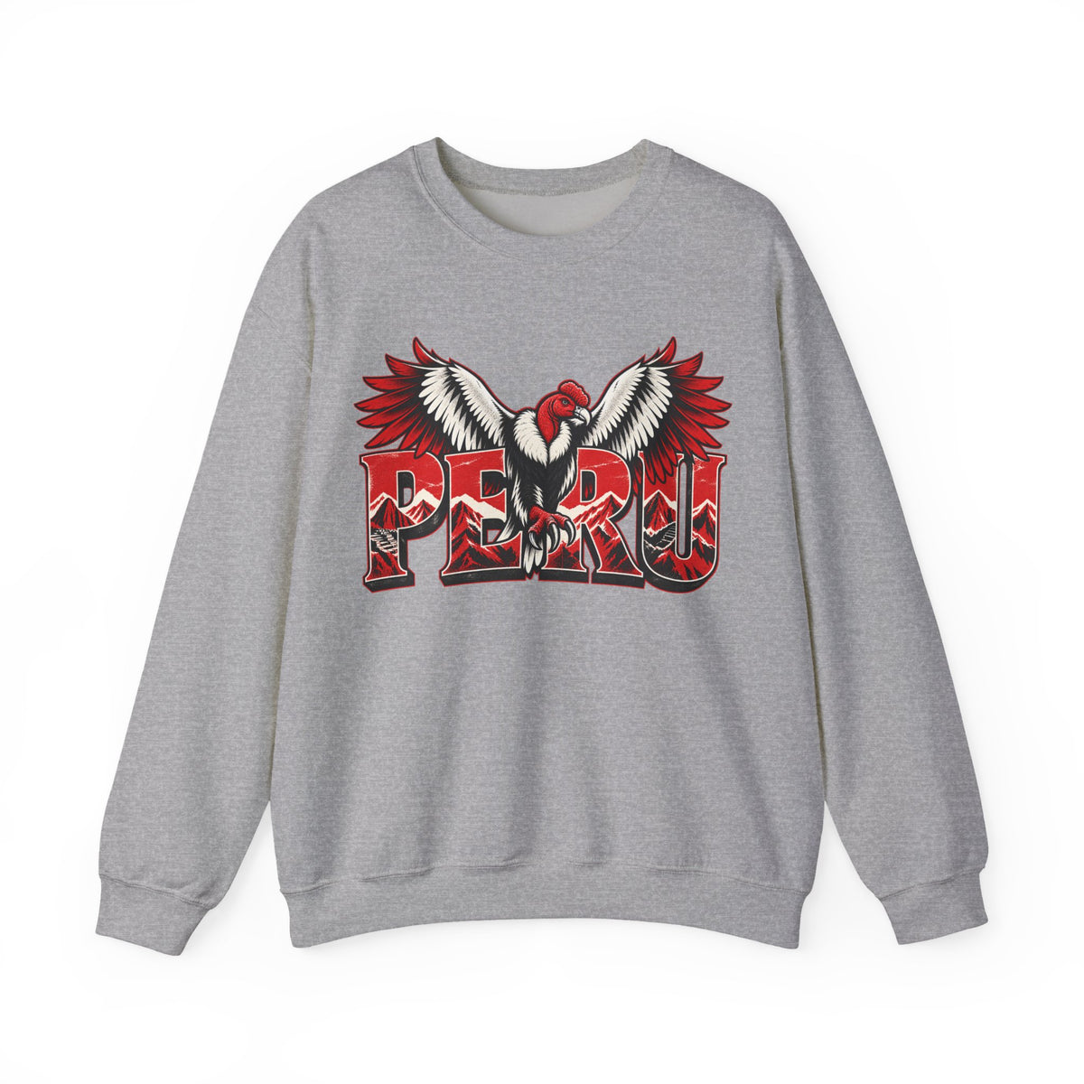 Best Peru Condor Sweatshirt - Andes Mountains Crewneck Gift