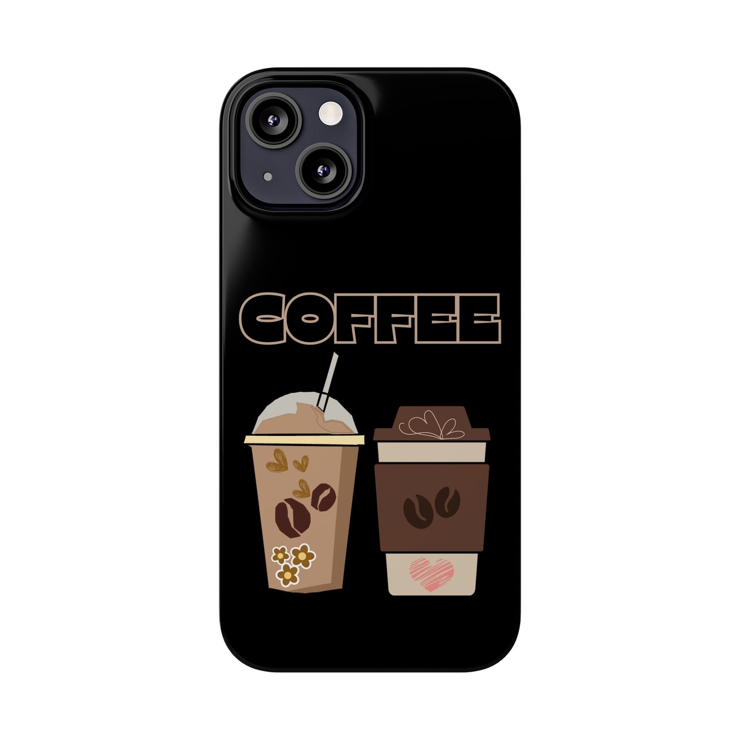 Best Slim Phone Cases "COFFEE"