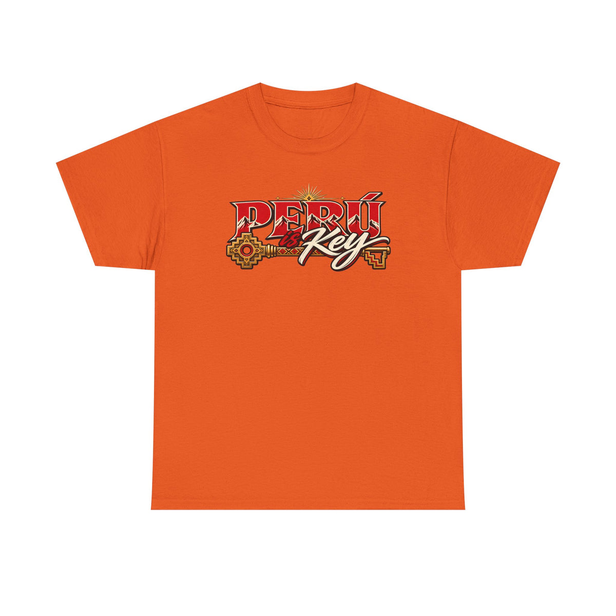Best Peru is Key T-Shirt - Golden Sun Andes Peruvian Tee