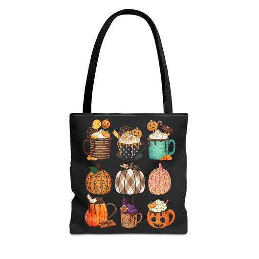 Best Coffee Tote  Bag That's a Pumpkin Spice Paradise: Autumn Brew Bounty