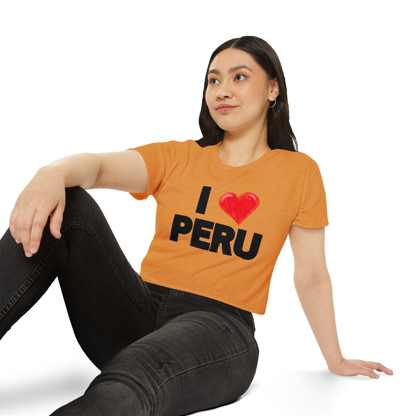 Peruvian Crop Top "Love Peru"