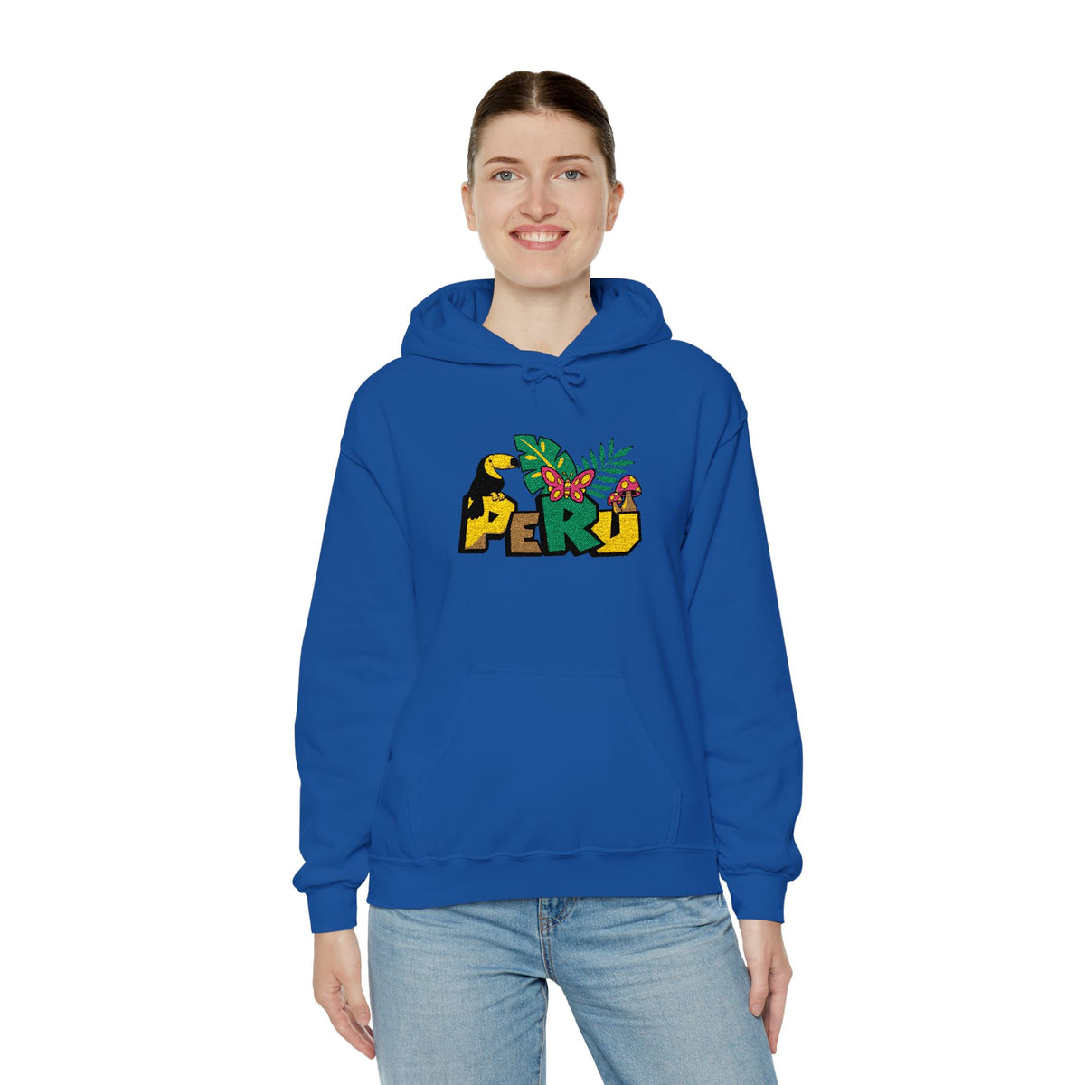Best Peru Jungle Hoodie - Embroidered Toucan Amazon Gift