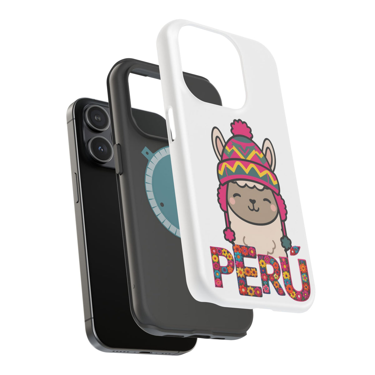 Best Peru Phone Case – Cute Llama with Chullo | Peruvian Gift
