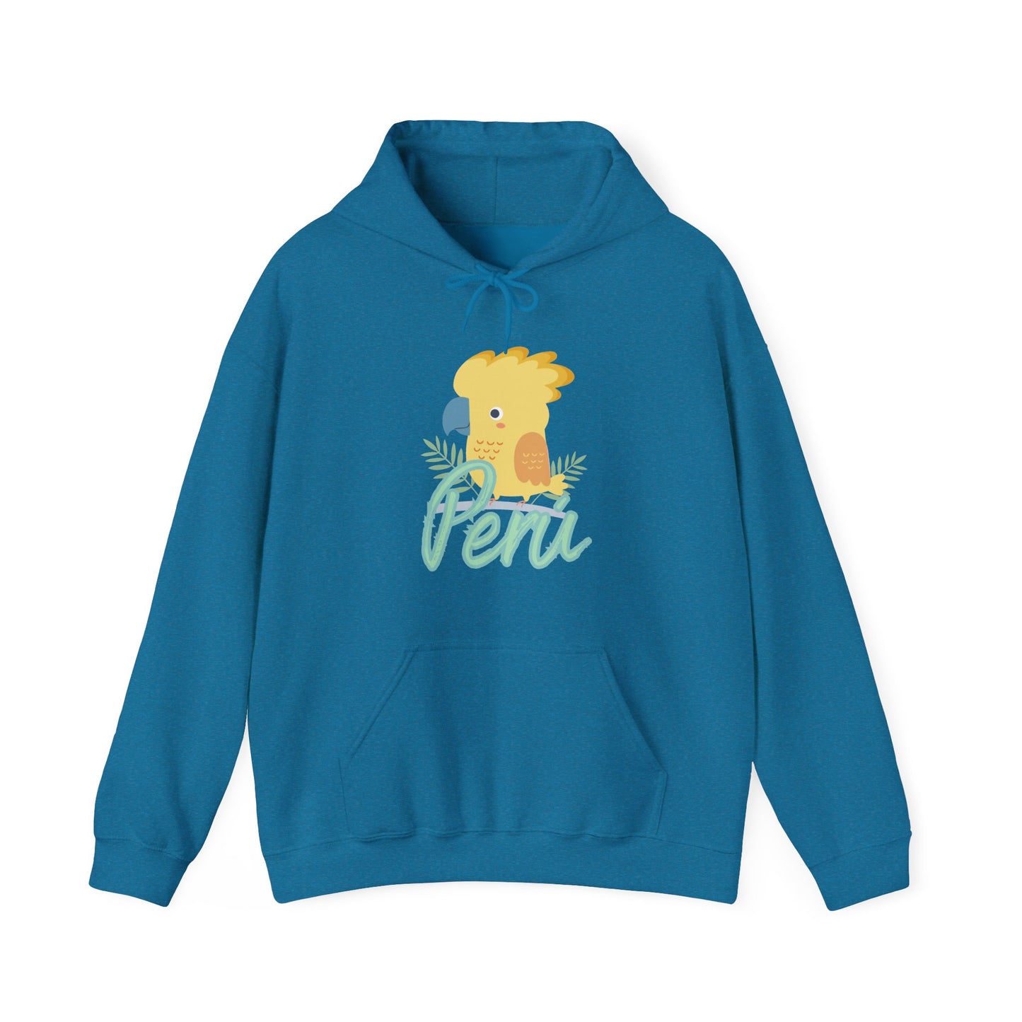Best Peruvian Unisex Hoodie "Peru Cockatoo"