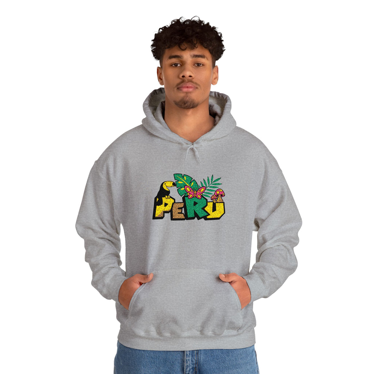 Best Peru Jungle Hoodie - Embroidered Toucan Amazon Gift