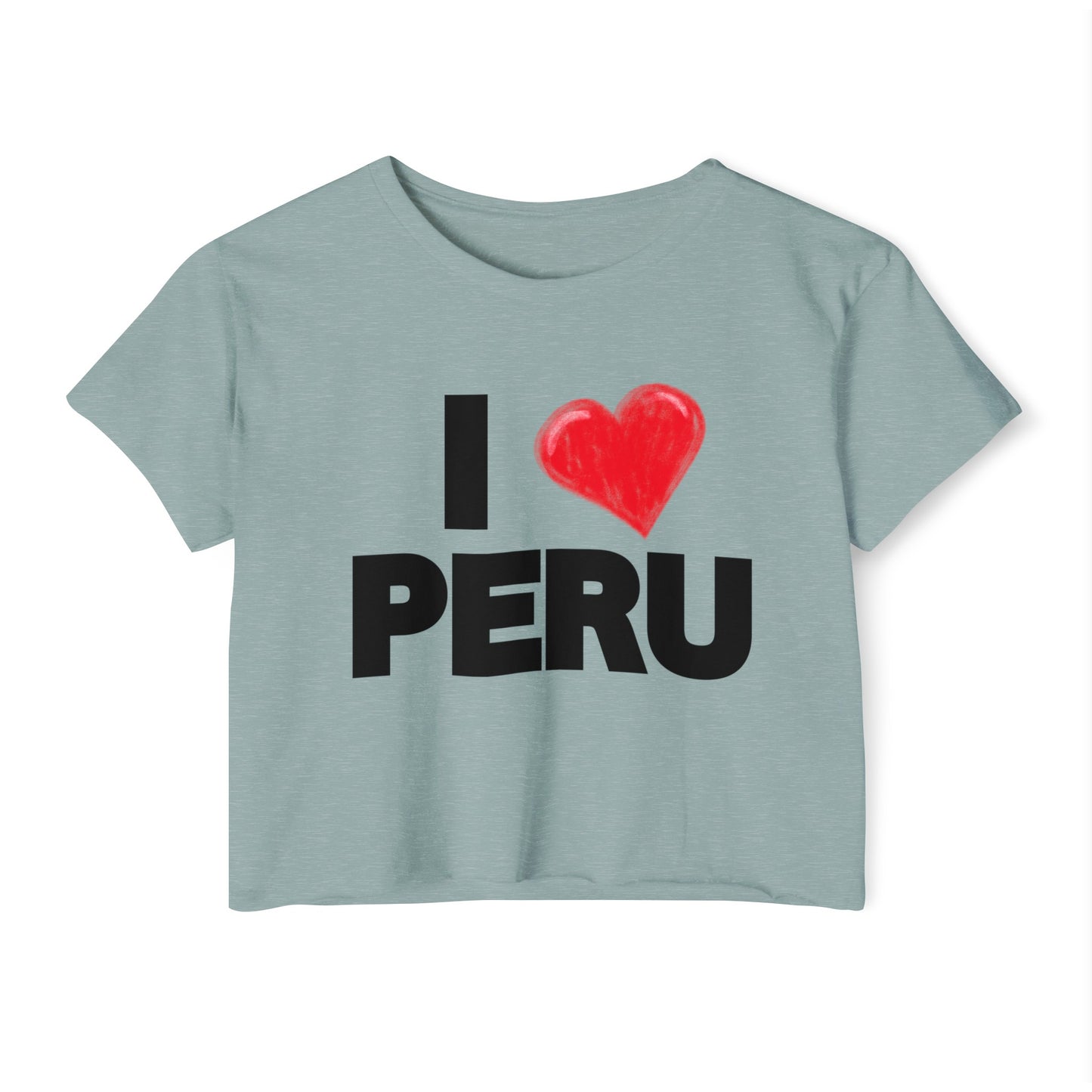 Peruvian Crop Top "Love Peru"